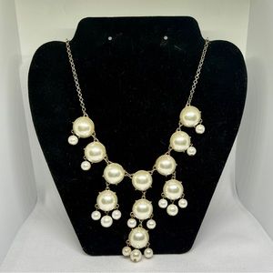 Pearl statement necklace
